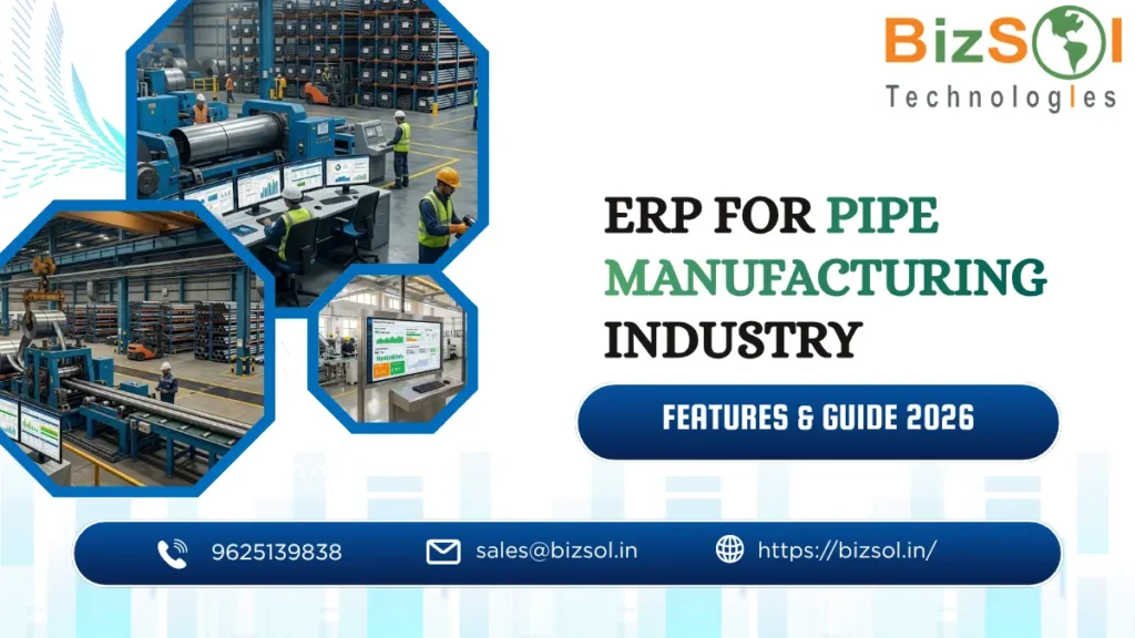 ERP for Pipe Manufacturing Industry: Features & Guide 2026