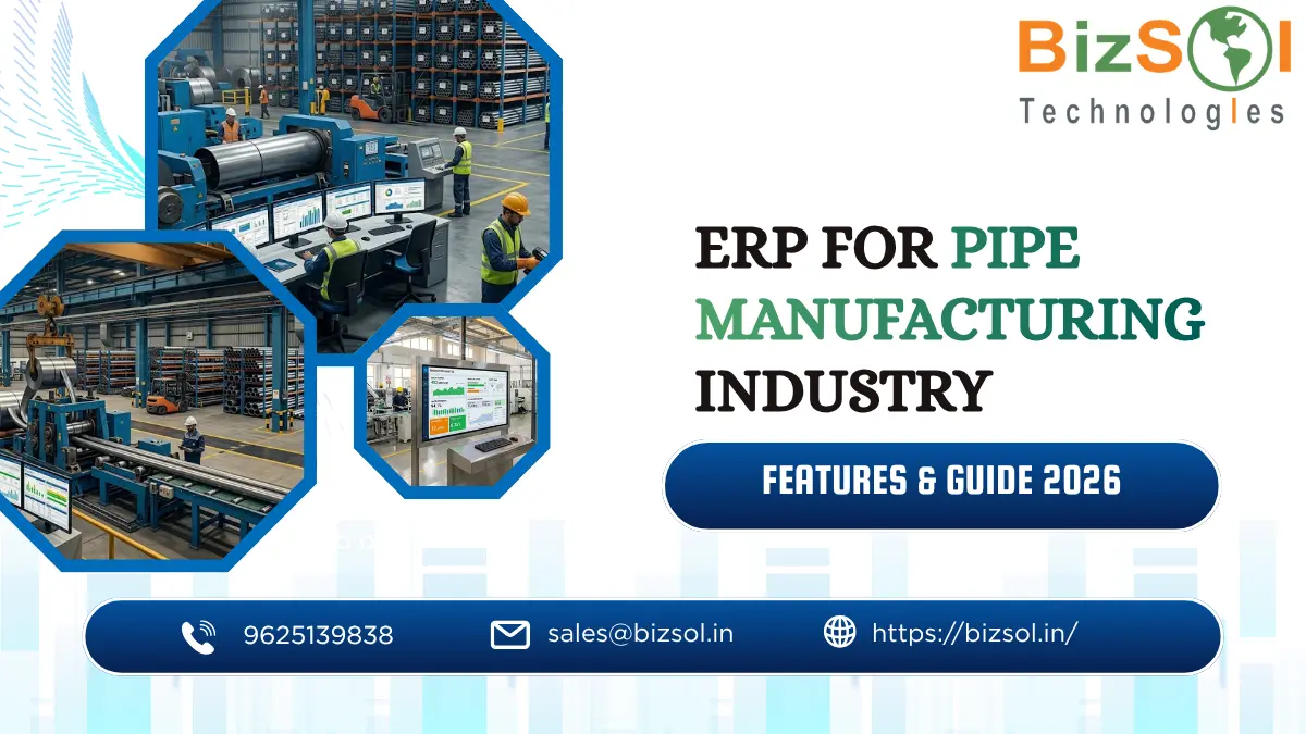 ERP for Pipe Manufacturing Industry in india