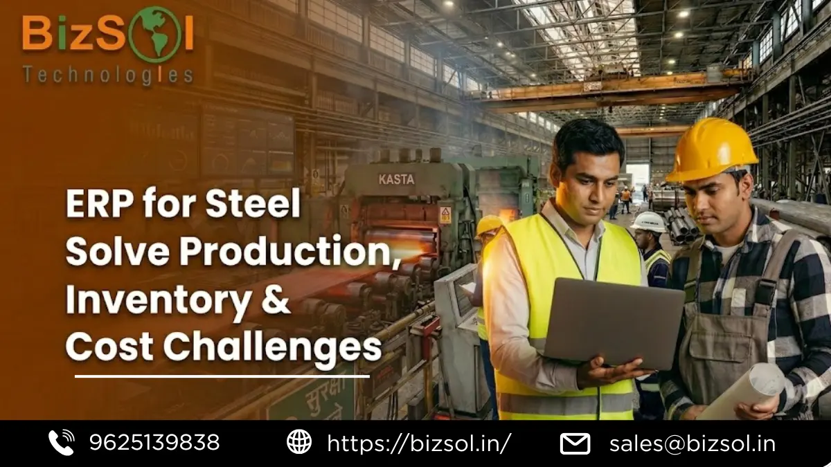 best erp for steel industry in india