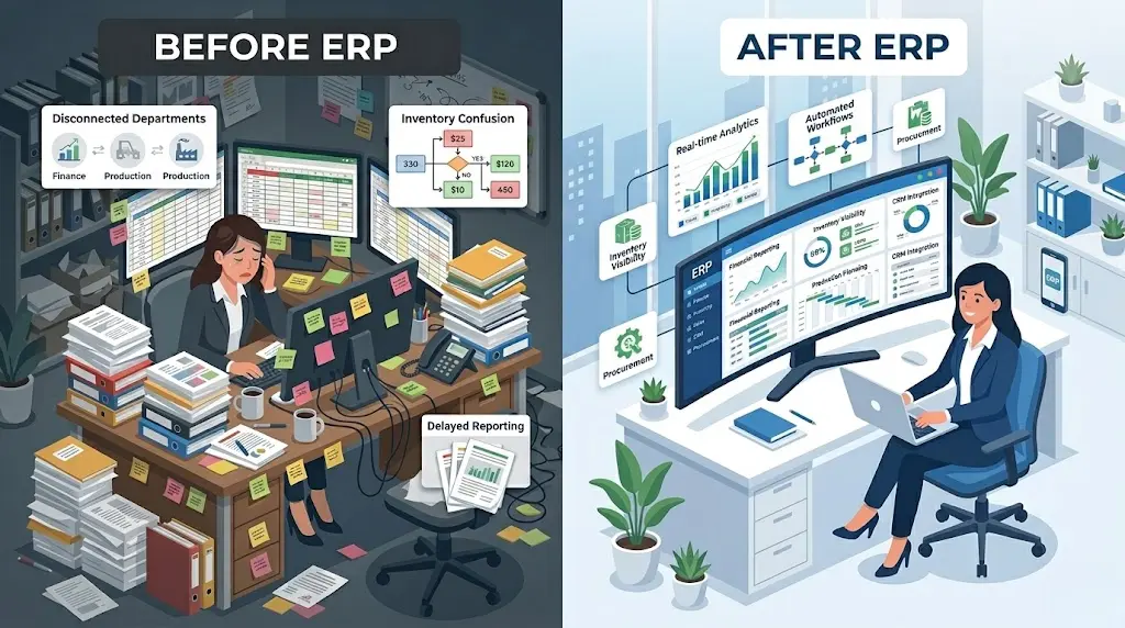 top benefits of erp software for modern businesses