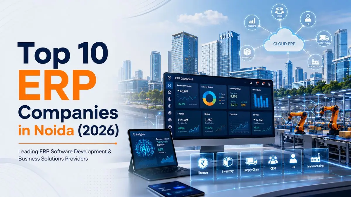 top erp companies in noida