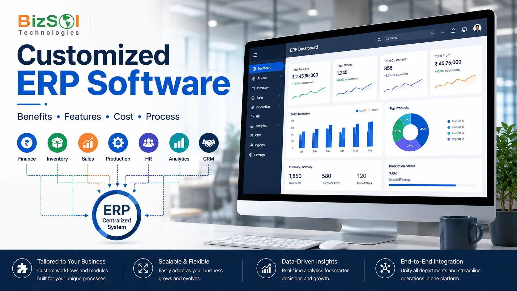 Customized ERP Software in India